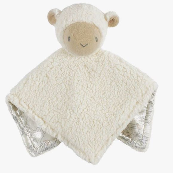 Lamb Unisex Neutral Security Blanket Lovey Snuggle Buddy Parents Choice NWT - Picture 2 of 10